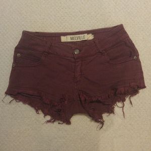 Melville burgundy jeans